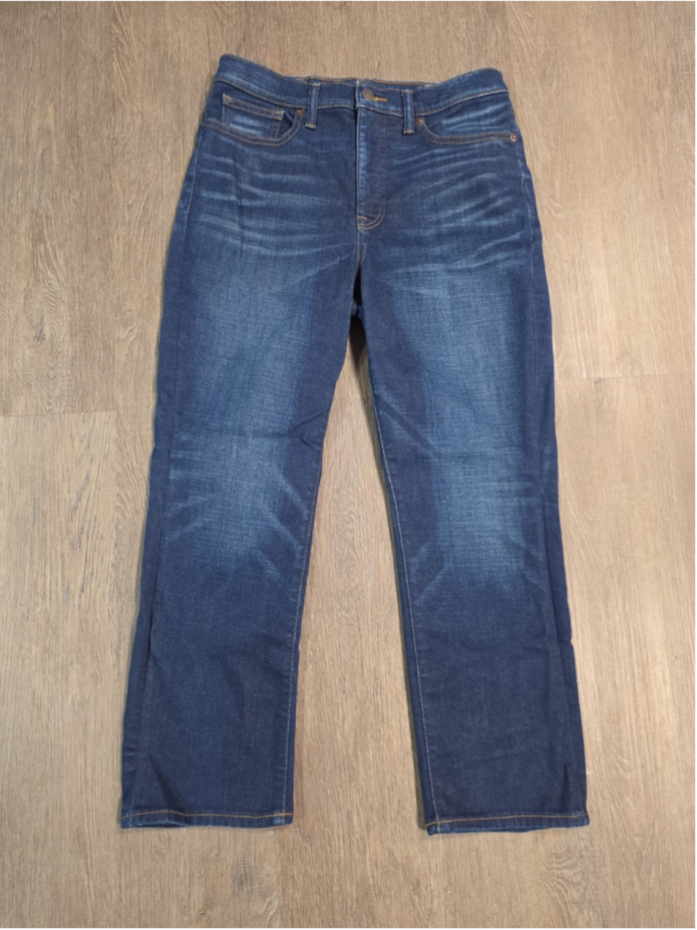 Lucky Brand High Rise Straight Leg Women's Size 12/31 Stretch
